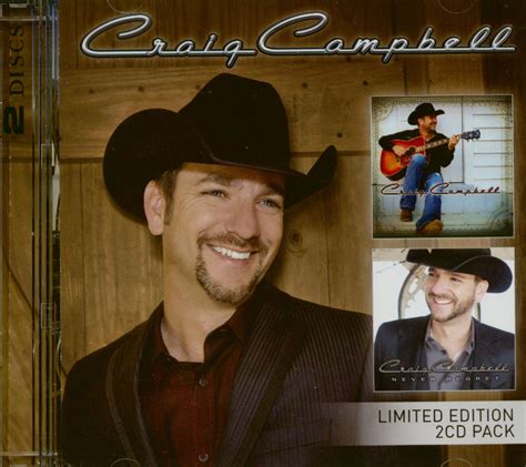 Craig Campbell CD: Craig Campbell - Never Regret (2-CD Albums) - Bear ...