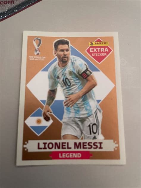 Panini Wm Extrasticker Bronce Lionel Messi Kaufen Auf Ricardo