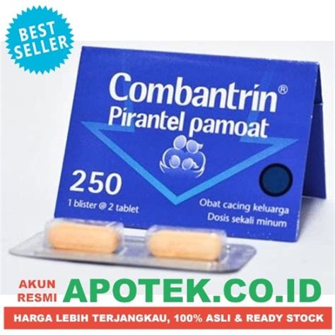 Jual Combantrin 250 Mg Strip Obat Cacing Tablet Kab Grobogan