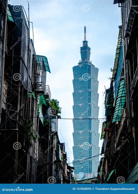 Taipei Taiwan May 16 2019 Taipei 101 Skyscraper In Taipei