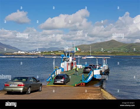 The Car Ferry From Knightstown Valentia Island To Cahersiveen County