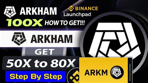 Arkm Token Sale On Binance Launchpad X To X Profit Binance Will