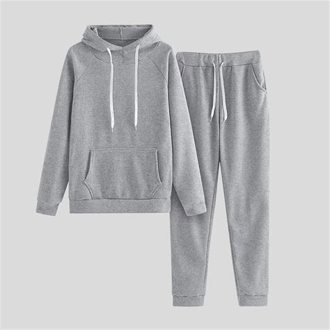 Besolor Womens Tracksuit Hooded Sweatshirt And Jogging Sweatpants 2