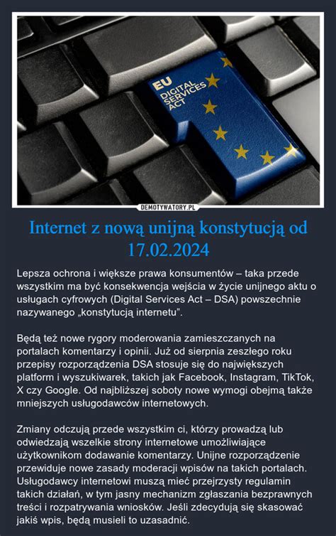 Internet Z Now Unijn Konstytucj Od Demotywatory Pl