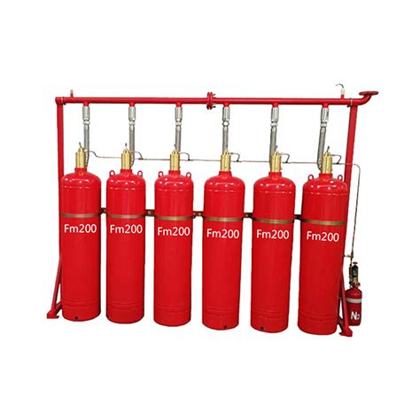 Gas Based Total Flooding Clean Agent Fire Suppression System Fm200