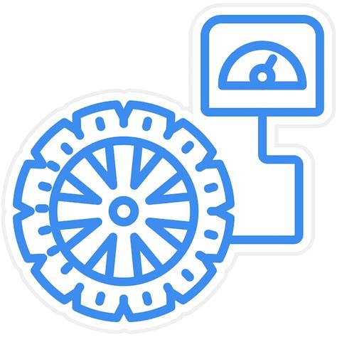 Premium Vector Vector Design Tire Pressure Icon Style