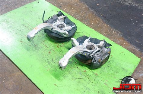 JDM 2005 2008 Honda Legend KB1 Acura RL 3 5L Front Brake Calipers Hubs