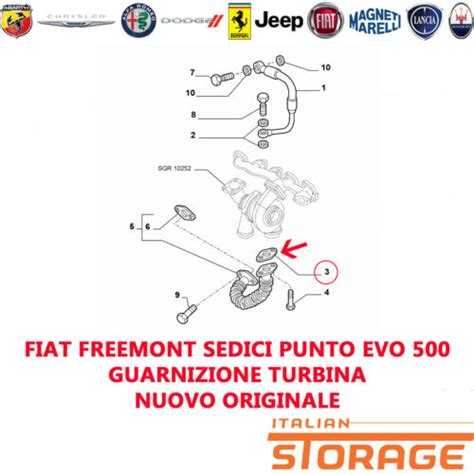 Fiat Freemont Sedici Evo Joint D Tanch It Turbine Neuf Original