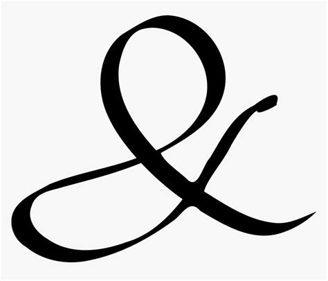 Clipart Ampersand Symbol Png Transparent Png Transparent Png Image