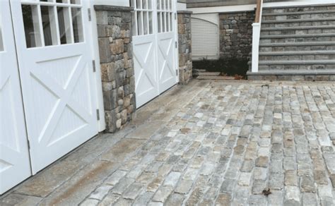 A Reclaimed Cobblestone Driveway With A Touch Of The Extraordinary