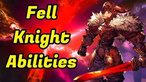 Final Fantasy Tactics Gaffgarion Abilities Fell Knight Youtube