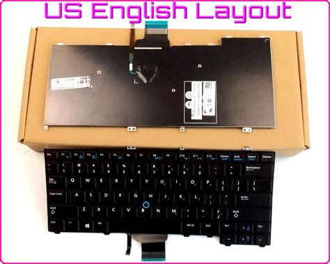 New Keyboard US English Version For Dell Latitude 12 7000 E7440 E7240