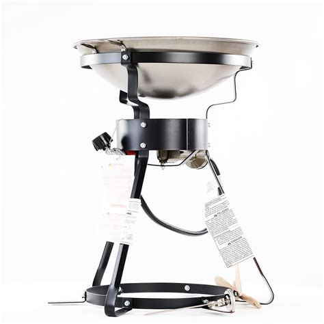 King Kooker 24wc 12 Portable Propane Outdoor Cooker With Wok 185 L X 8 H X 185 W Black