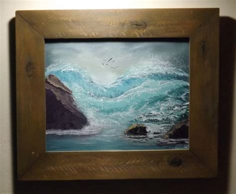 Stormy Sea Painting