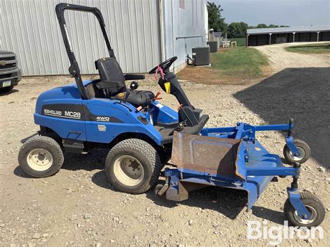 New Holland Mc28 Lawn Tractor Bigiron Auctions