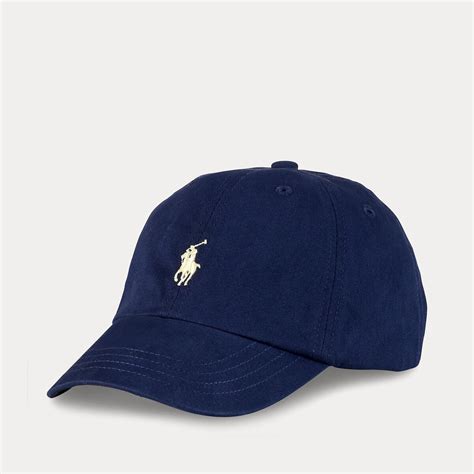 Cotton Cap Navy Blue Polo Ralph Lauren La Redoute