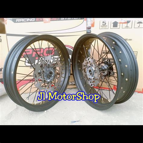 Jual Paket Komplit Velg Supermoto Super Moto Klx D Tracker