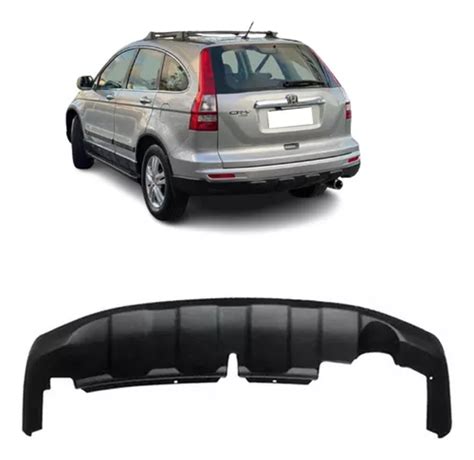 Spoiler Inferior Parachoque Traseiro Honda Crv Novo