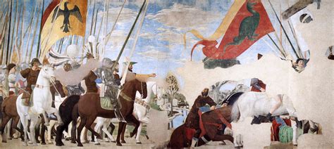 Constantine S Victory Over Maxentius By Piero Della Francesca