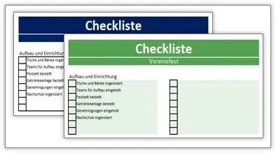 Checkliste Vorlage F R Excel Alle Meine Vorlagen De