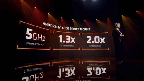 Amd เปิดตัวซีพียูโน้ตบุ๊ก Ryzen 6000 สถาปัตยกรรม Zen 3 แรม Ddr5