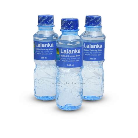 200ml Water Bottle Pack Lalanka Group