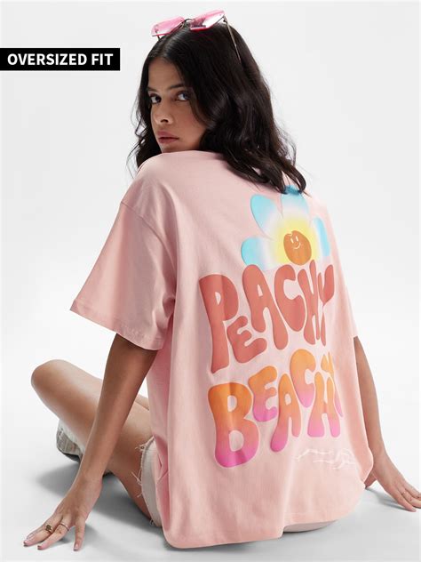 Buy Tss Originals Beach Vibes Womens Oversized T Shirt Online At The