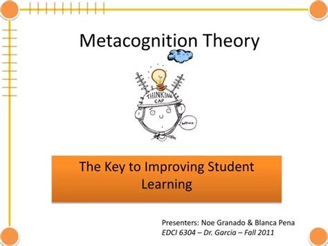 Ppt Metacognition Theory Powerpoint Presentation Free Download Id