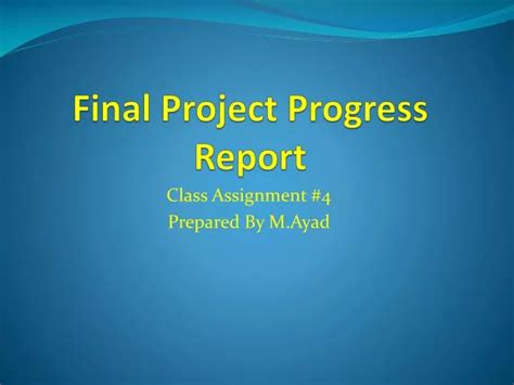 Final Project Presentation Template