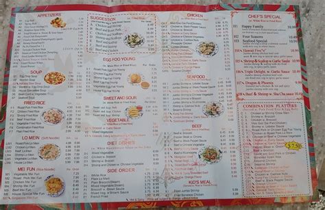 Menu At Win Hing Chinese Restaurant Groesbeck