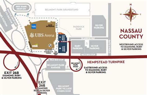 UBS Arena Parking Guide: Elmont, New York - SeatGraph