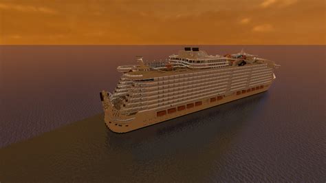 custom cruiseship (almost full interior) Minecraft Map