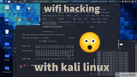 Wifi Hacking Using Aircrack Ng Using Kali Linux Youtube