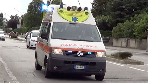 Ambulanza Suem Crespano Del Grappa In Emergenza Italian Ambulance