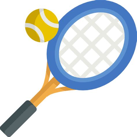 Raqueta De Tenis Iconos Gratis De Deportes