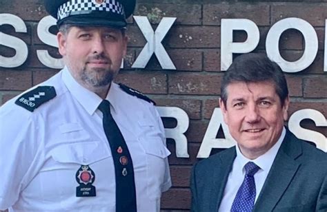 Stephen Metcalfe Mp Meets With Chief Inspector Of Thurrock Police To