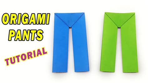 Paper Pants Making In A Easy Way Best Paper Pant Making Tutorial Origami Pants For Beginners