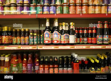 Sauces Supermarket Hi Res Stock Photography And Images Alamy