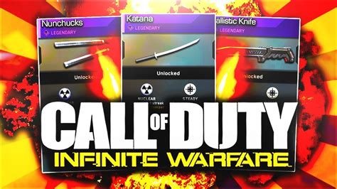 New Epic Katana Nunchuck Melee Weapon Infinite Warfare Leaked