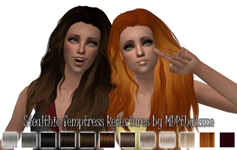 Hell Has Spoken This Is For The Sims 2 Hair Retextures By