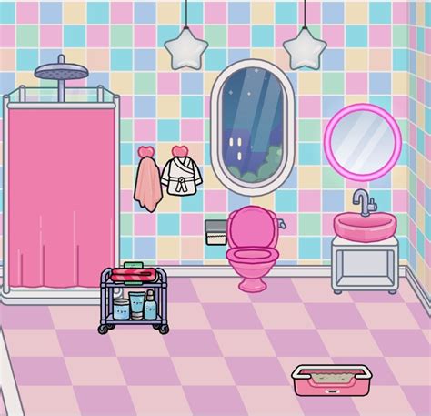 Toca Boca my bathroom Kağıt oyuncak bebek Boyama kağıdı Kart çizimi