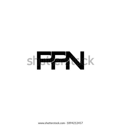 Ppn Letter Original Monogram Logo Design Stock Vector Royalty Free