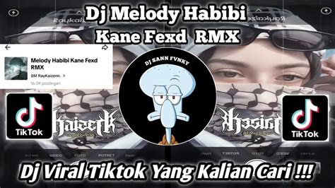 Dj Melody Habibi Kane Fexd Rmx Dj Viral Fyp Tiktok Terbaru Yang