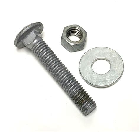 12″ X 3″ Galvanized Carriage Bolt Set Dock Hardware