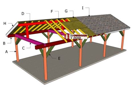 12x20 Pavilion Free Diy Plans Myoutdoorplans