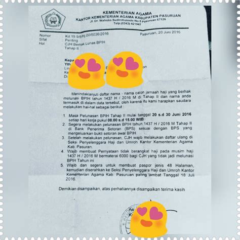 Contoh Surat Permohonan Penggabungan Haji Suami Istri Kumpulan Surat Penting