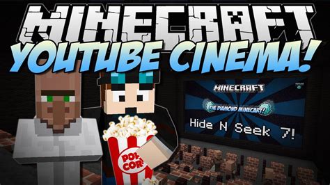 Minecraft YOUTUBE CINEMA Web Displays Mod Mod Showcase 1 6 4