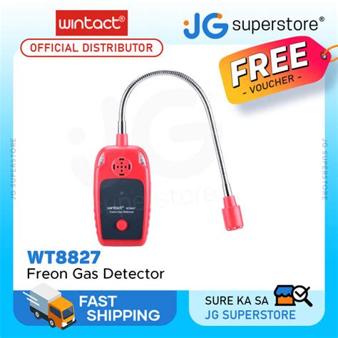 Wintact WT8827 Freon Gas Detector With Built In Alarm Lights And Buzzer