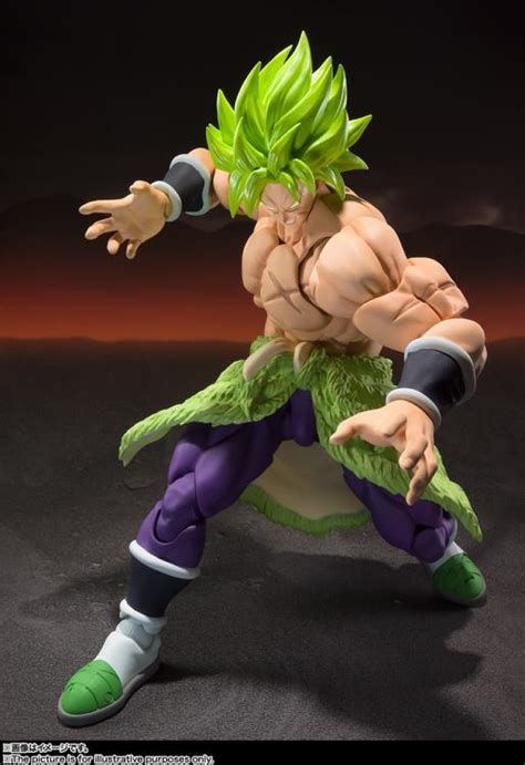 Dragon Ball Super S H Figuarts Super Saiyan Broly Full Power Action