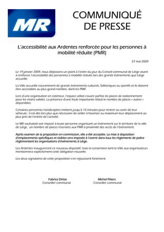 L Accessibilit Aux Ardentes Renforc Es Pour Les Pmr Pdf